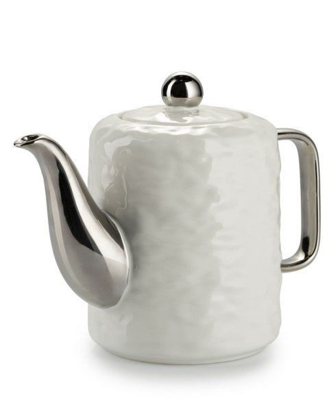 Serwis kawowy Selena Silver White 6 el