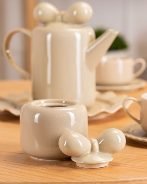 Serwis kawowy Sofia Beige 12 elementów