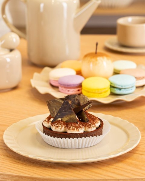 Serwis kawowy Sofia Beige 12 elementów