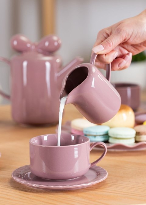 Serwis kawowy Sofia Pink 12 elementów