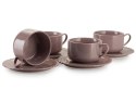 Serwis kawowy Sofia Pink 12 elementów