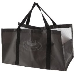 Torba na drewno kominkowe czarna rPET 20l