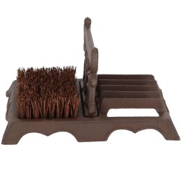 Tradycyjna skrobaczka do butów ze szczotką