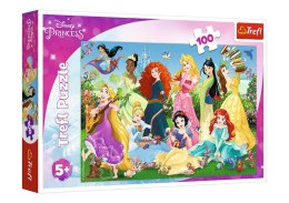 Puzzle - 100 - Czarujące Księżniczki - Disney Princess - Trefl 16417