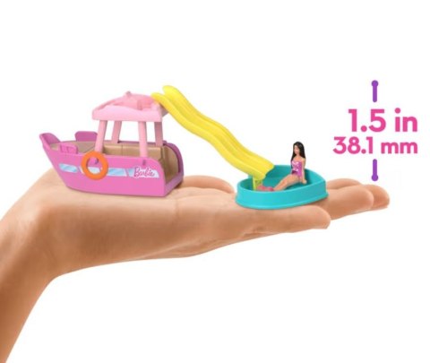 Pojazd Barbie Mini Barbieland, Łódź