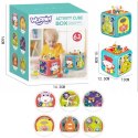 WOOPIE BABY Interaktywna Kostka Sensoryczna Edukacyjna Montessori Sorter 6w1