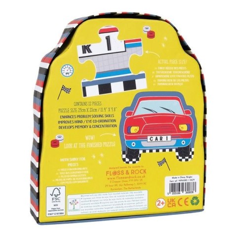 Samochody Puzzle 12 elementów