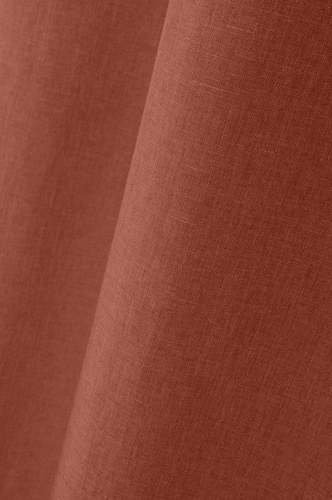 Zasłona gotowa BEA 140x280 ceglana