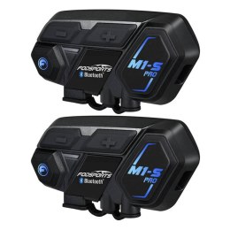 Interkom motocyklowy Fodsports M1-S Pro dwupak (czarny)