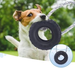 COMFPET Ring zabawka dla psa z mocnej gumy, 20 cm