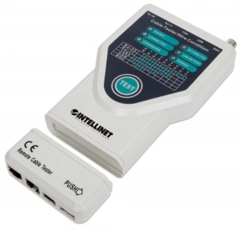 INTELLINET TESTER OKABLOWANIA RJ45/11+USB