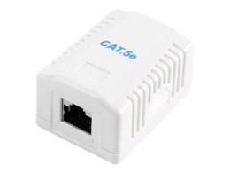 Gniazdo sieciowe CAT5E FTP single port