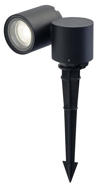 Lampa Ogrodowa TUBINGS M Czarny 1xGU10 IP54 29cm