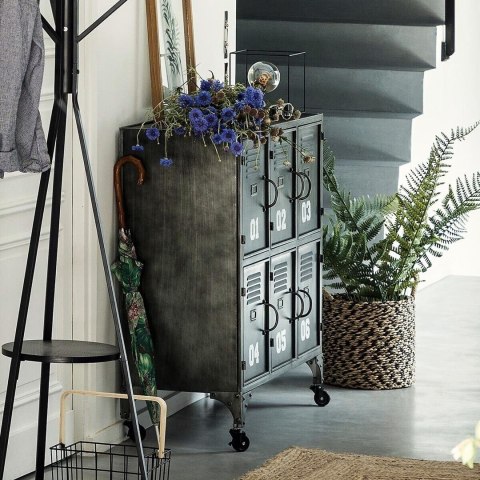 Metalowa komoda 6-drzwiowa Sevin