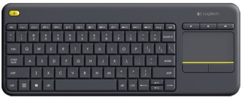 Klawiatura Bezprzewodowa LOGITECH K400 Plus Czarny