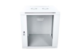 DIGITUS Szafka wisząca 19'' 12U 600x600 RAL7035