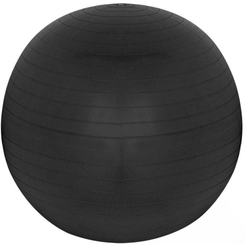 PIŁKA GIMNASTYCZNA DO ĆWICZEŃ FITNESS 55CM ANTIBURST SZARA