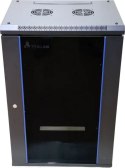 EXTRALINK 18U 600X600 WALL-MOUNTED RACKMOUNT CABINET BLACK