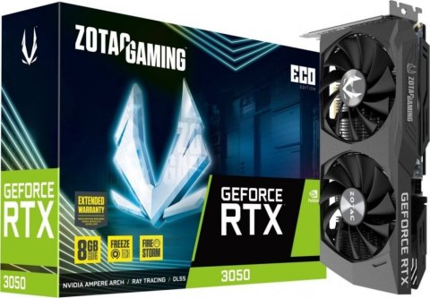 Karta graficzna ZOTAC GEFORCE RTX 3050 ECO 8GB GDDR6 (ZT-A30500K-10M)