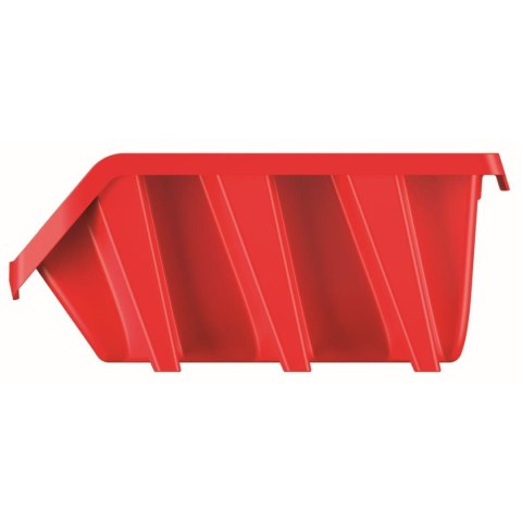 ZESTAW POJEMNIKÓW KUWET WARSZTATOWYCH BINEER LONG 8SZT CZERWONY KISTENBERG