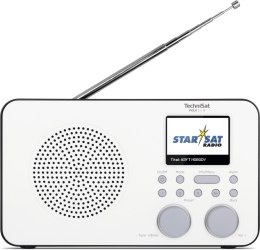 Radiobudzik TECHNISAT Viola 2 C IR Biało-czarny