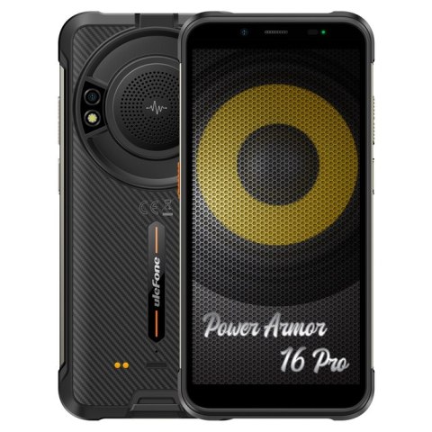 Smartphone ULEFONE Power Armor 16 Pro 4/64 GB Czarny 64 GB Czarny UF-PA16P/BK