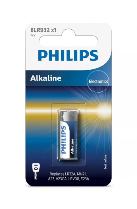 Baterie PHILIPS Alkaliczna LR23A 54mAh Blister Phil-8LR932/01B