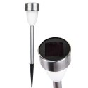 LAMPA SOLARNA 1 LED RGB 36,5CM INOX