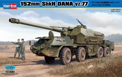 Model plastikowy 152mm ShkH DANA vz.77