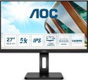 Monitor AOC U27P2CA (27" /IPS /60Hz /3840 x 2160 /Czarny)