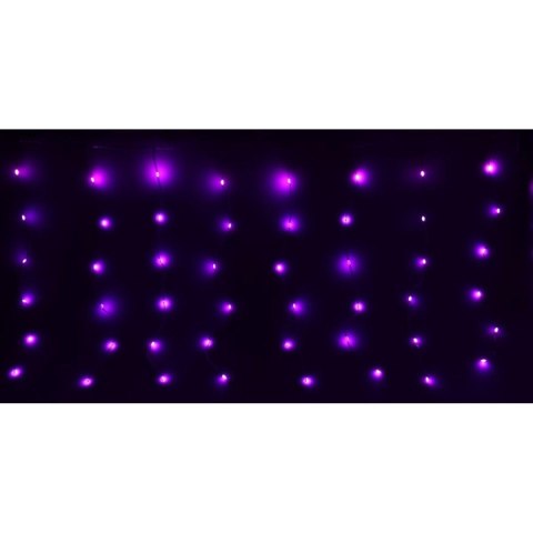 LAMPKI CHOINKOWE KURTYNA ŚWIETLNA ZEW/WEW 240 LED 600X60CM Z PILOTEM RGB KOLOR