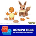 Klocki Mega Pokemon Pokeball 2-pak Charmander i Eevee