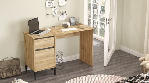 Biurko z szafką ARISTO kolor dębowy