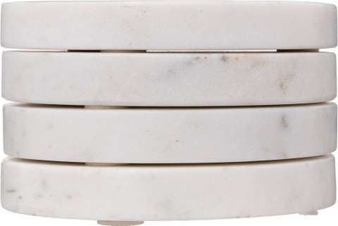 Komplet 4 podstawek White Marble