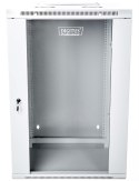 DIGITUS Szafka wisząca dwusekcyjna 19'' 12U 600x600 RAL7035