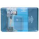 BLOK KOSTKA DO ĆWICZEŃ JOGA PILATES FITNESS UMBRO NIEBIESKI