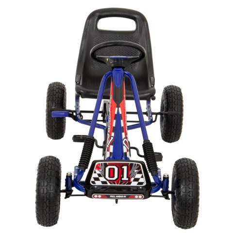 GOKART AUTO NA PEDAŁY ENERO 01 NIEBIESKI