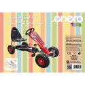 GOKART AUTO NA PEDAŁY ENERO 14 CZERWONY
