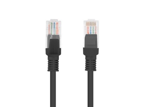 PATCHCORD KAT.5E 20M CZARNY FLUKE PASSED LANBERG