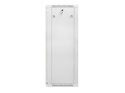 Szafa instalacyjna wisząca 19 cali 27U 600X450mm szara (drzwi szklane)
