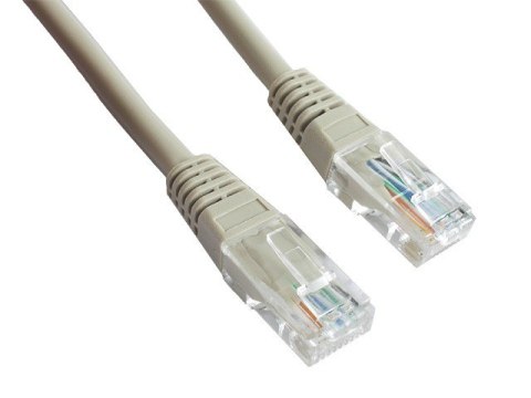 Patch cord kat.5e osłonka zalewana 0.5M żółty