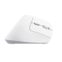 Mysz bezprzewodowa ergonomiczna Bayo II biała