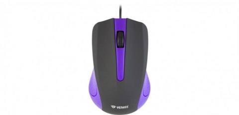 Mysz przewodowa USB, 3 przyciski, gumowana powierzchnia