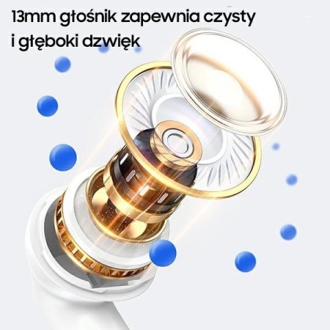 Słuchawki Bluetooth TWS 5.2 NX10 Series Dual microfon czarne