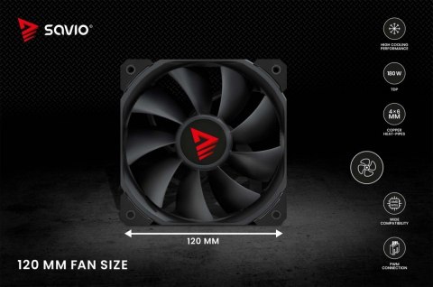 Chłodzenie procesora CPU Vortex X2