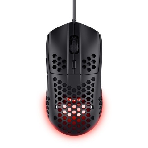 Mysz gamingowa czarna lekka GXT928 HELOX