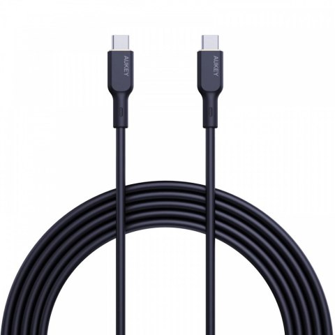 CB-SCC241 kabel USB-C - USB-C 1m 240W PD 5A 20V silikonowy czarny