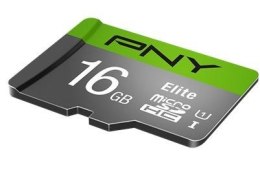 Karta pamięci microSDHC Elite 16GB P-SDU16GU185GW-GE