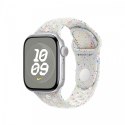 Pasek sportowy Nike w kolorze czystej platyny do koperty 42 mm - rozmiar M/L