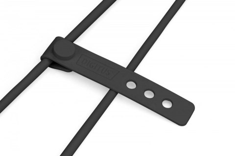 Kabel połączeniowy silikonowy USB-A - USB-C, USB 2.0 60W, 0,5m Czarny